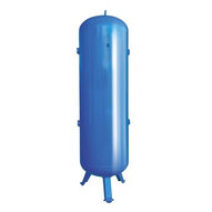 Zbiornik ciśnieniowy do tlenu pionowy, 500 litrów, 11 bar, biały-ALM - CSC Baglioni
